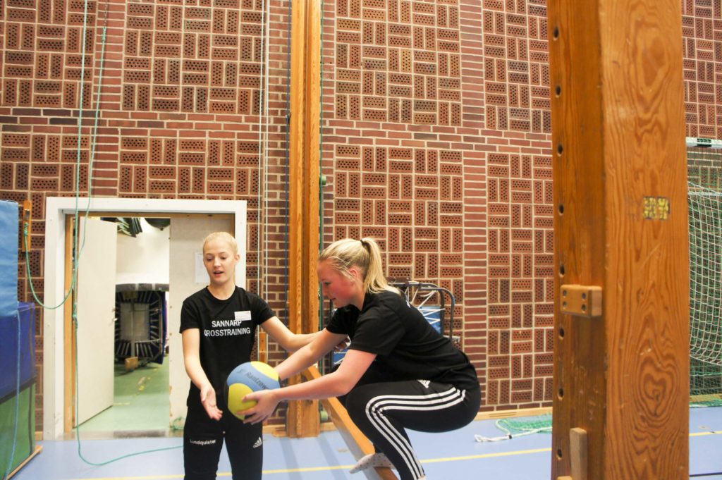 Svår balansövning.
